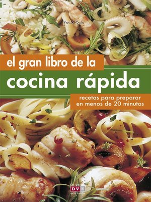 cover image of El gran libro de la cocina rápida